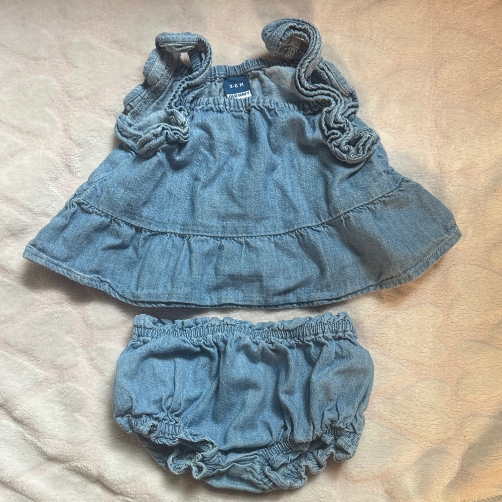 Blue Denim Set